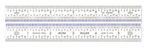 Incra INC-RULE06  6" Marking Rule - to 1/32"