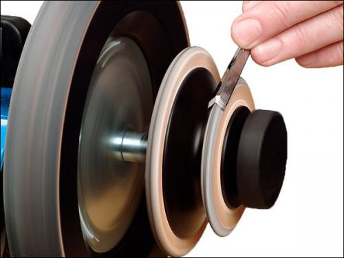 TORMEK TOR-LA-120  Profiled Leather Honing Wheel