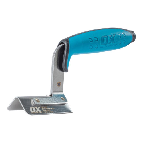 OX Tools OX-P015305 Pro Series External Corner Trowel OX Grip 1in x 2.5in / 26mm x 65mm Radius 1/5in / 5mm