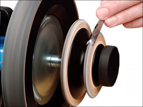 TORMEK TOR-LA-120  Profiled Leather Honing Wheel