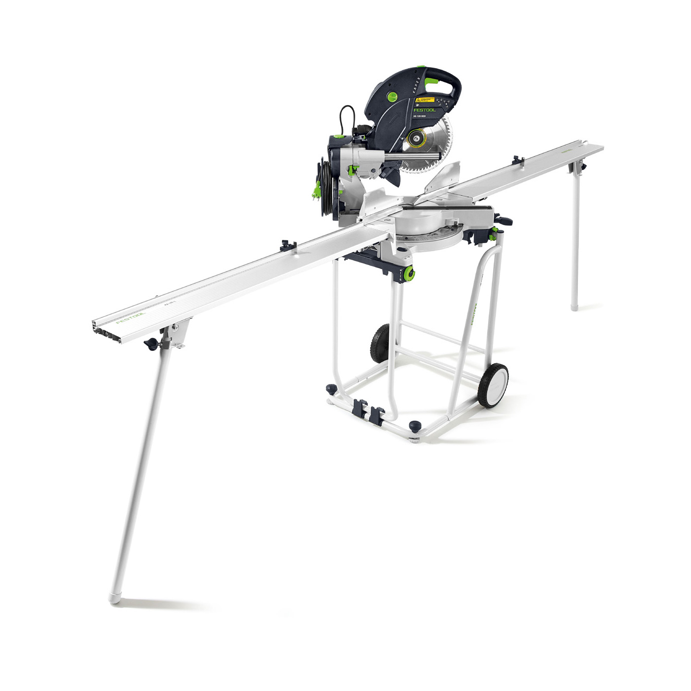 Festool FES-576862 Kapex KS 120 REB Sliding Compound Miter Saw + Imperial Stand With Extensions Combo