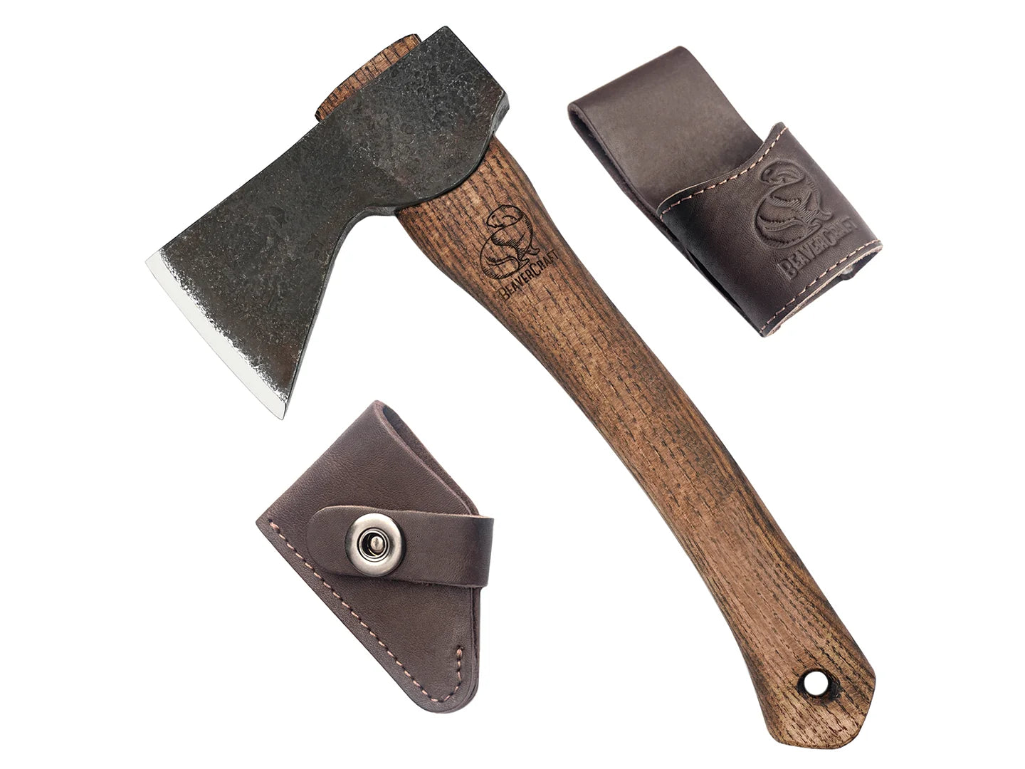 BeaverCraft BE-AXE1 Compact Bushcraft Carving Hatchet