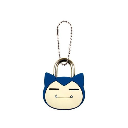 Pokemon Center Original Mascot Padlock Keychain Snorlax