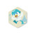 Pokemon Center Original Honeycomb Acrylic Magnet Vol.4 Quaxly