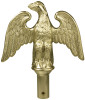 ABS Styrene Perched Eagle Ornament