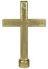 Metal Passion Cross Ornament