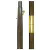 Dark Oak Wooden Indoor Poles Parade Poles