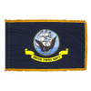 Indoor Display Navy Flag