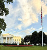 Concord American Presidential Collection white White House flagpole IRW45F82P-WHT