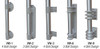 Concord American vertical wall mount flagpole brackets