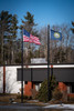 Zeus Aeolus 25' Internal Halyard Fiberglass Flagpole - 25I