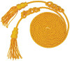 Gold cord and tassel for indoor flag pole