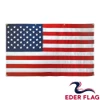 Eder Endura-Nylon American flag with invisible header grommets