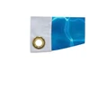 Custom flag finishing detail
