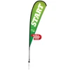 Custom Premium Teardrop Feather Flag (Sail Sign)