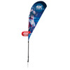 Custom Streamline Teardrop Feather Flag (Sail Sign)