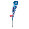Custom Streamline Teardrop Feather Flag (Sail Sign)