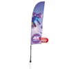 Custom Streamline Blade Feather Flag (Sail Sign)