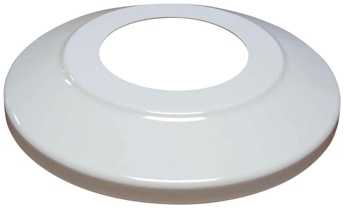 Eder Flag Standard Profile Aluminum Flagpole Flash Collars - White Finish