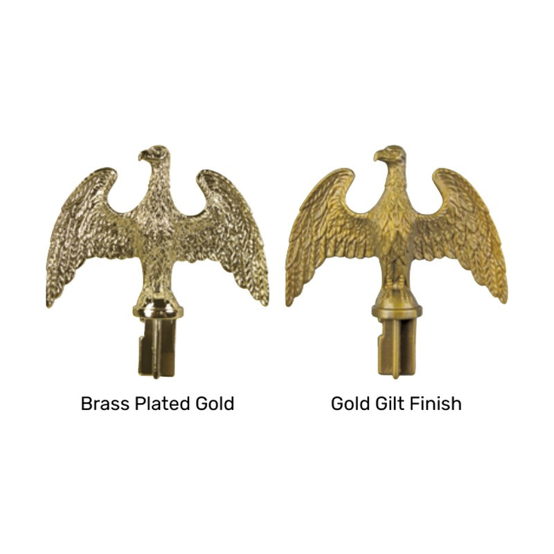 Plastic Slip Fit Eagle Ornaments