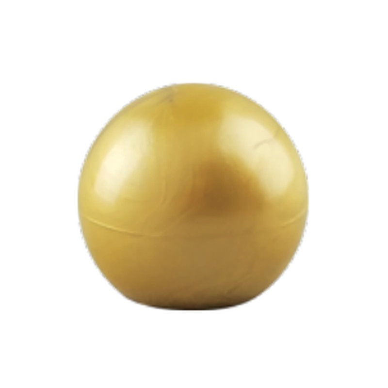 Gold Plastic Slip Fit Ball Ornament - GPB-1