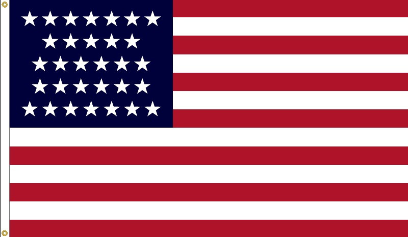 31 star american flag