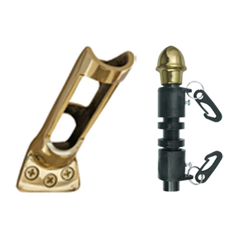Regal flag set brass bracket and NeverFurl