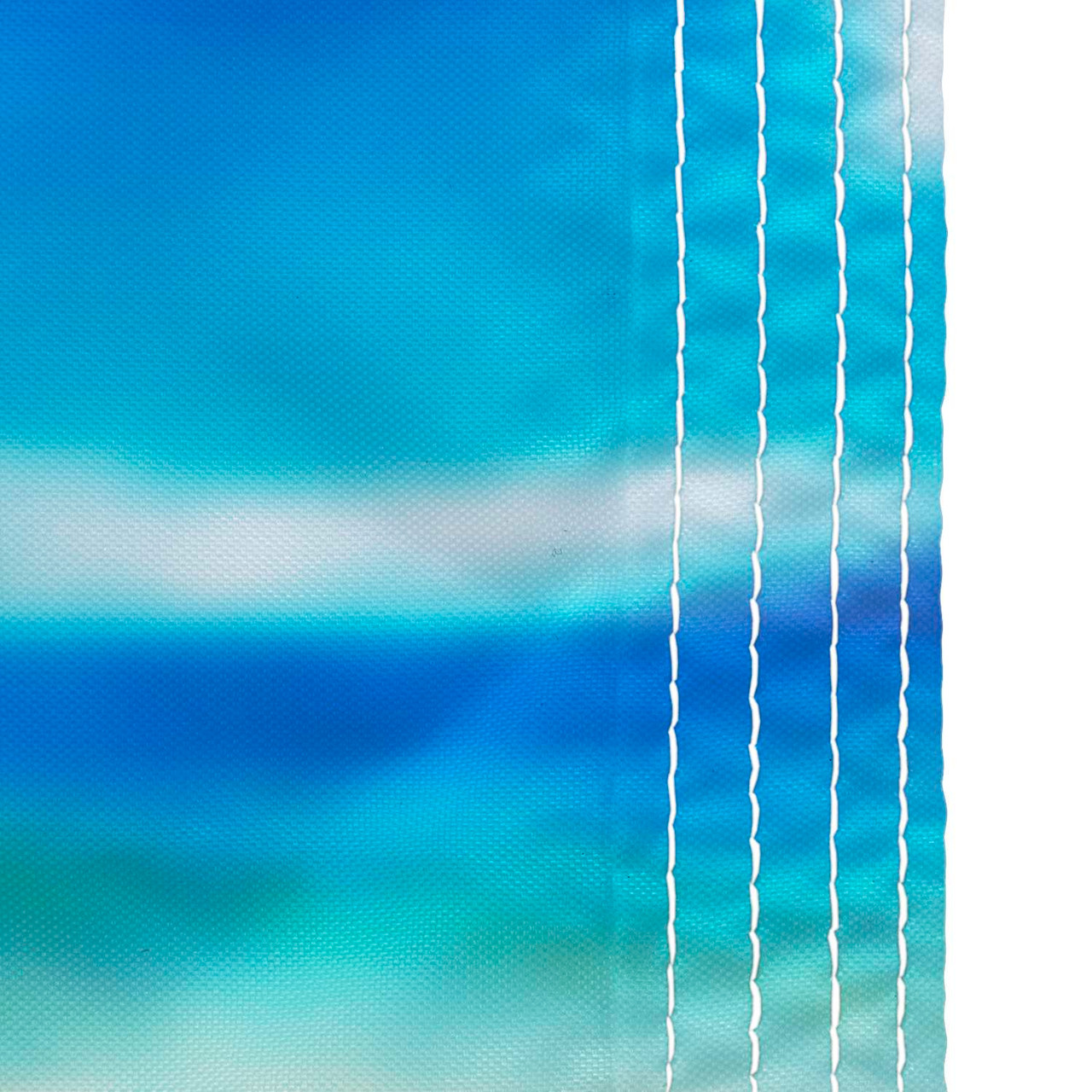 City flag lock-stitched fly end