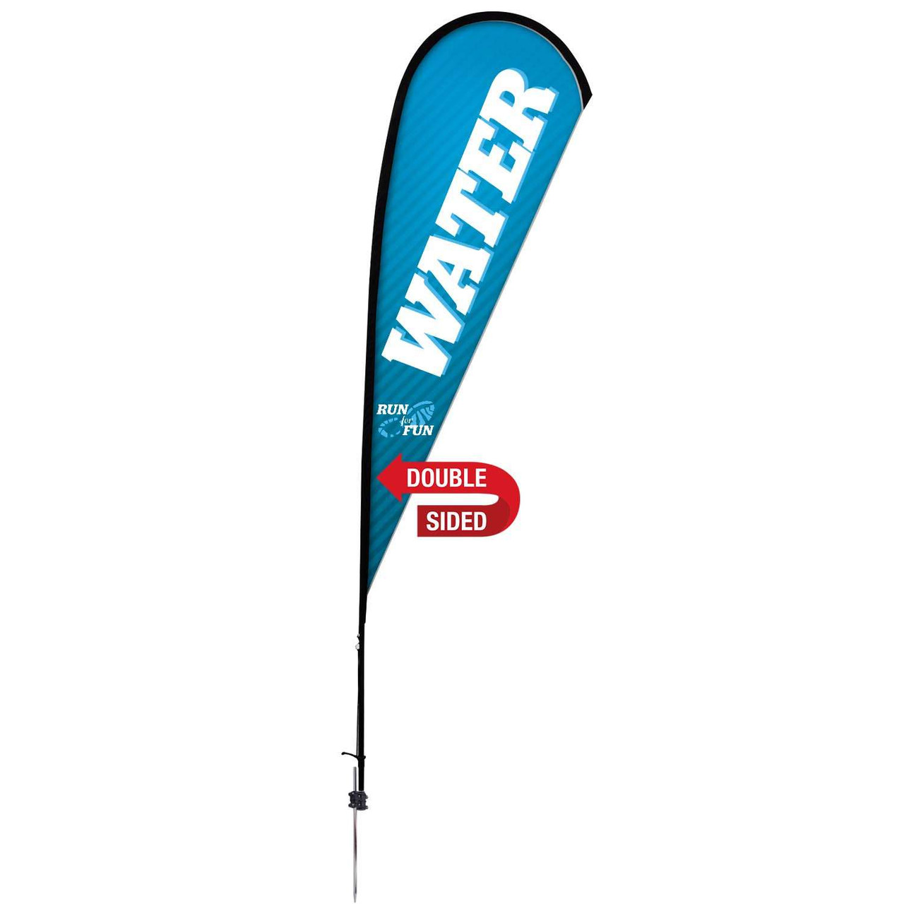 Custom Premium Teardrop Feather Flag (Sail Sign)