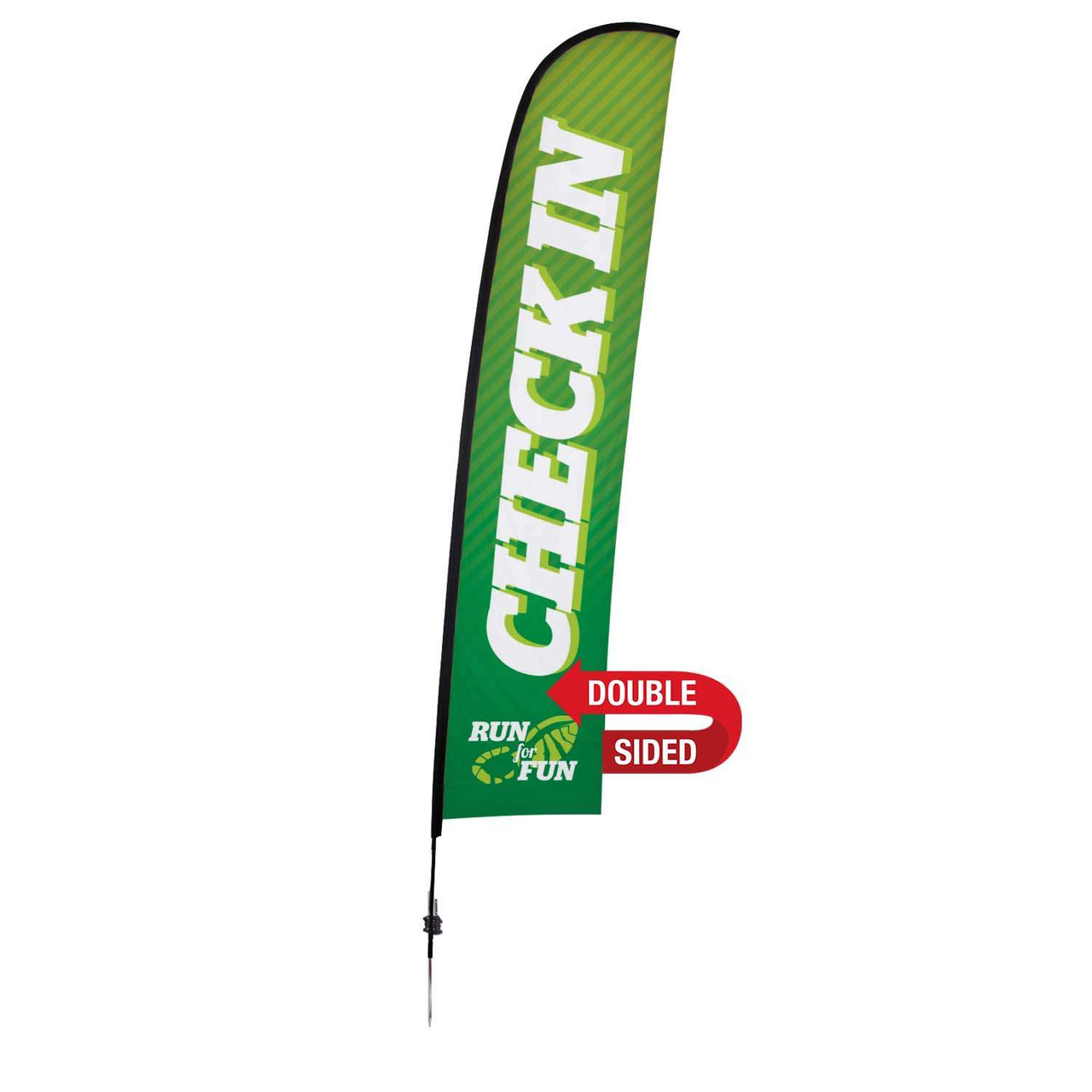 Custom Premium Blade Feather Flag (Sail Sign)