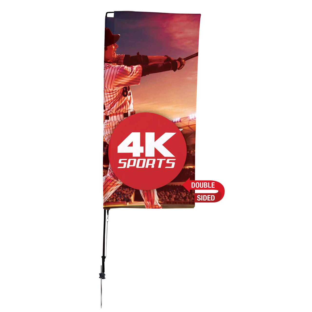 Custom Streamline Rectangle Feather Flag (Sail Sign)