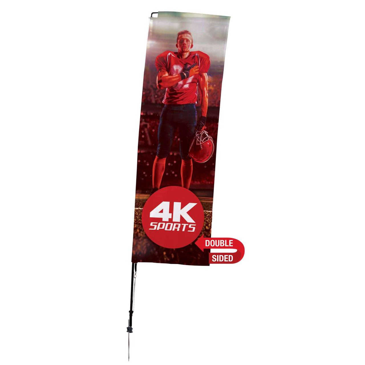 Custom Streamline Rectangle Feather Flag (Sail Sign)