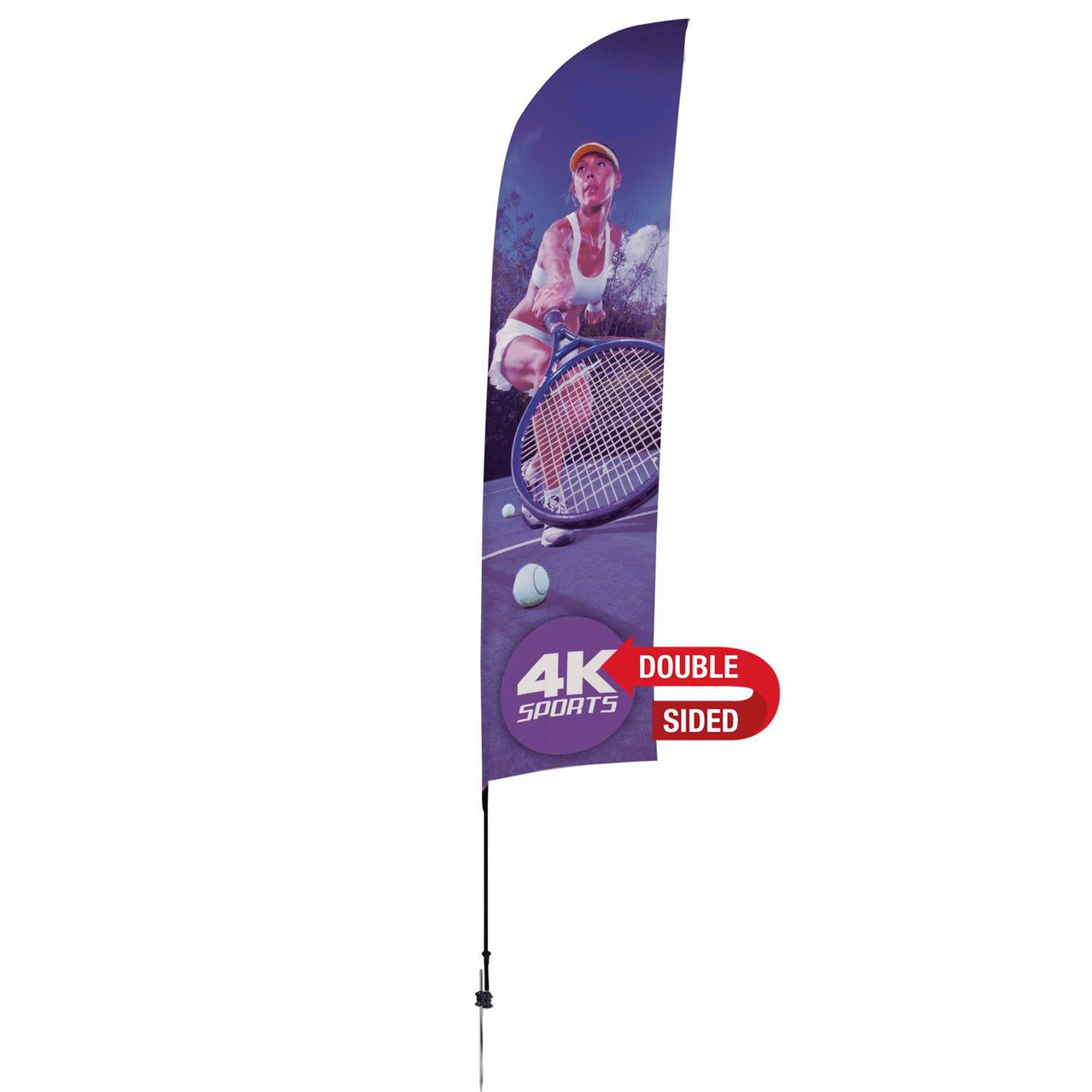 Custom Streamline Blade Feather Flag (Sail Sign)