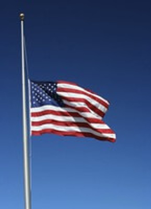 Half Staff Notification 06/12/2016 Ameritex Flag and Flagpole LLC