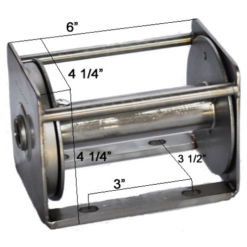 Posi-lok flagpole deals winch wcs640