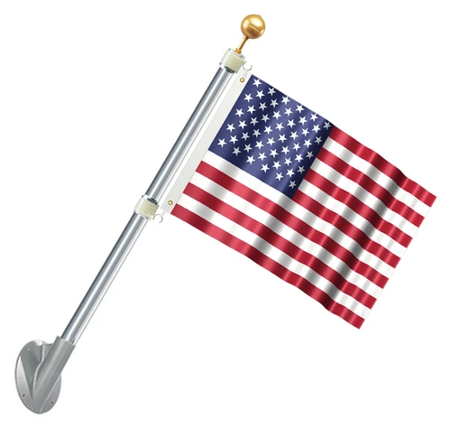 Concord American Spirit Patio Outrigger Wall Mount Flagpole Kit