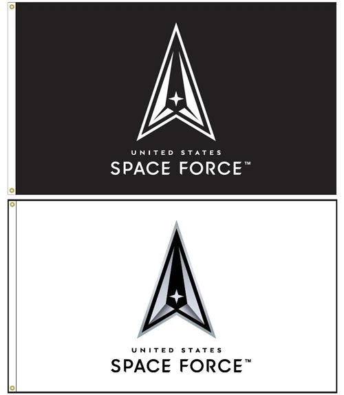 Space Force indoor parade flag 3x5 nylon