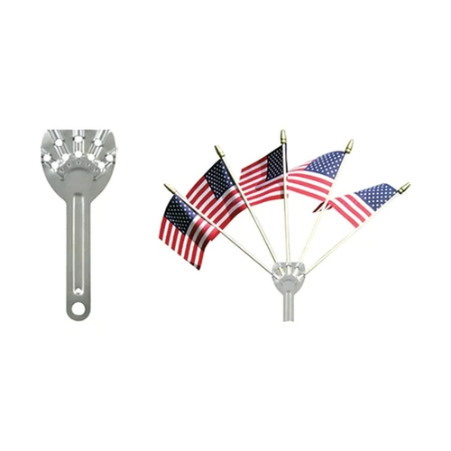 310087 stamped steel bicycle flag bracket