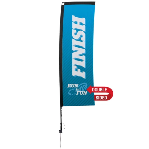 Custom Premium Rectangle Feather Flag (Sail Sign)
