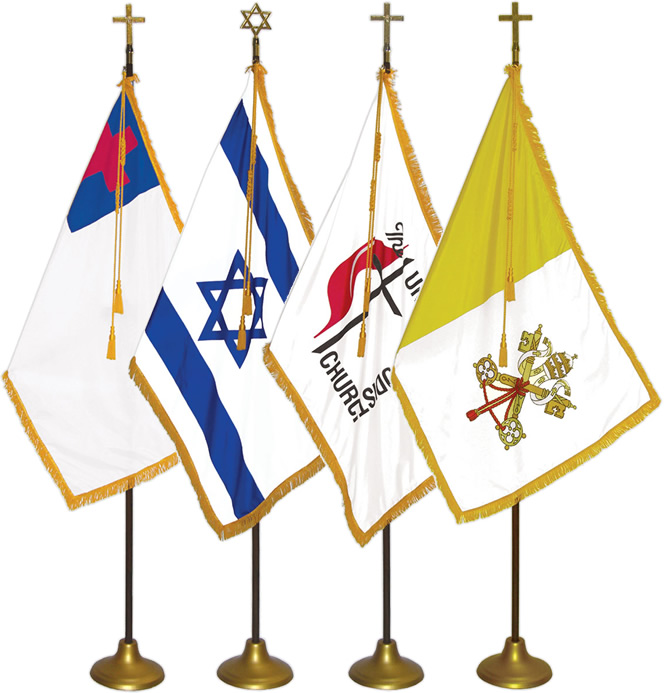 indoor-religious-flag-sets