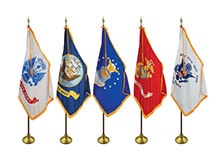 Indoor and parade flag sets