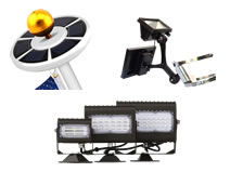 Flagpole LED lights