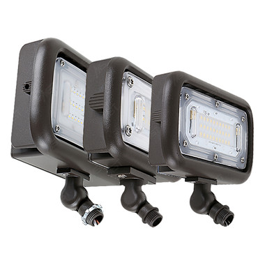 LED flood light for flagpoles