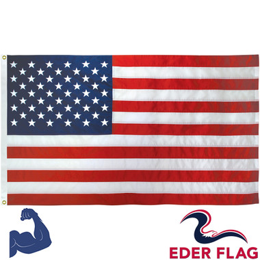 Reinforced Endura Nylon American flag