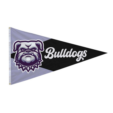 Custom Pennant, Single-Sided nylon flag