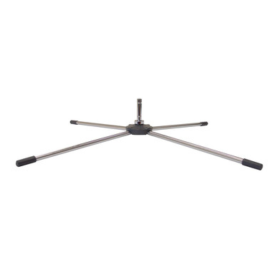 Feather flag scissor base