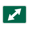 M6-5 Bicycle Route Arrow