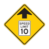 W3-5 Reduced Speed Limit Ahead W3-5 Reduced Speed Limit Ahead