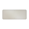 30" x 12" Aluminum Sign Blank - Standard Punch