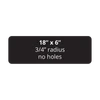 18" x 6" Aluminum Sign Blank
